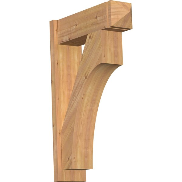 Ekena Millwork Westlake Smooth Arts and Crafts Outlooker, Western Red Cedar, 7 1/2"W x 24"D x 36"H OUT08X24X36WTL03SWR - main